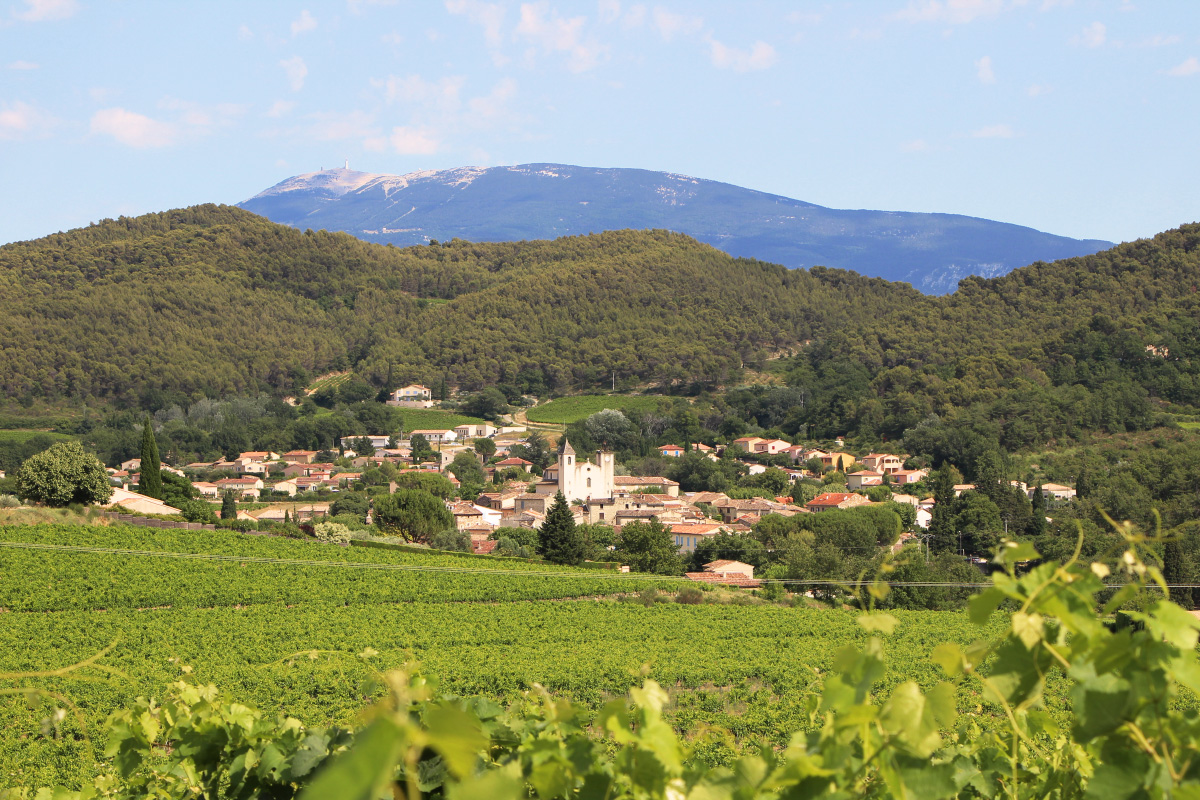 Le village provençal de Saint-Romain-en-Viennois